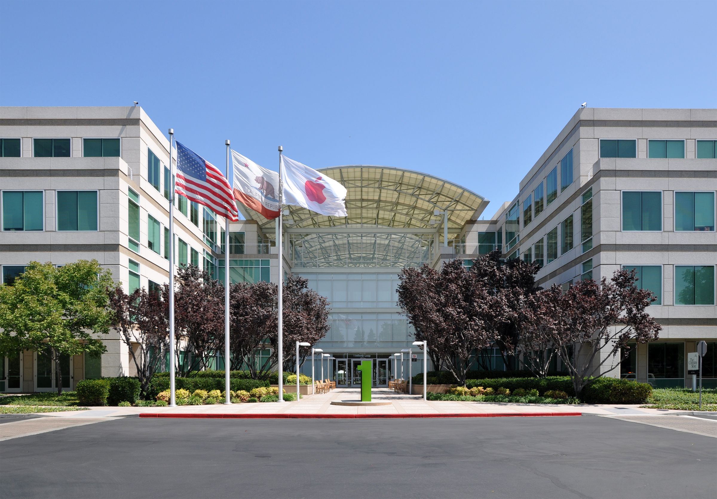 Cupertino hillside and valley view