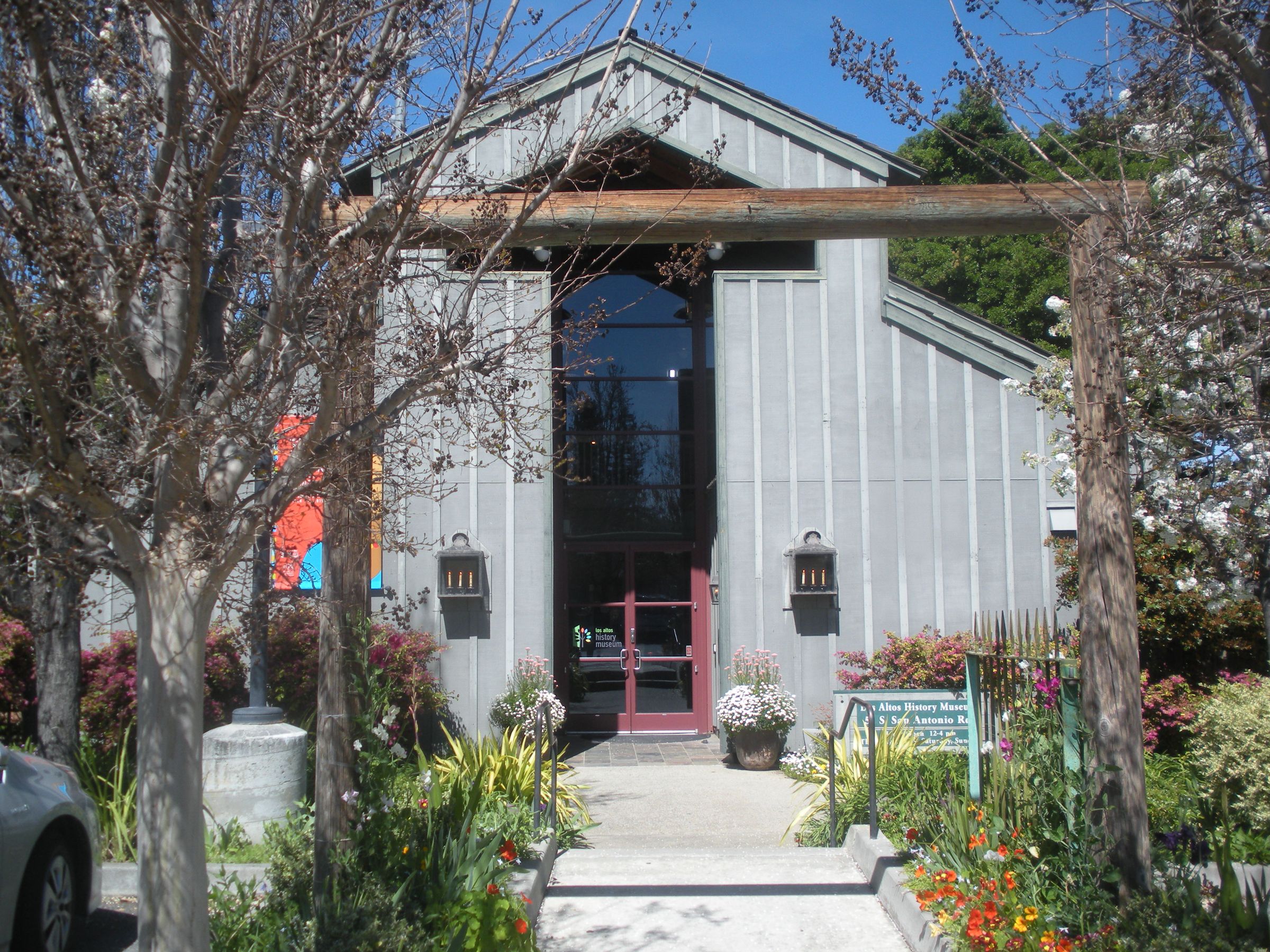 Los Altos History Museum building